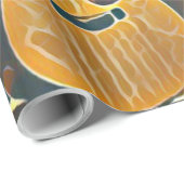 Akustikgitarrist Geschenkpapier (Rolleneckpunkt)