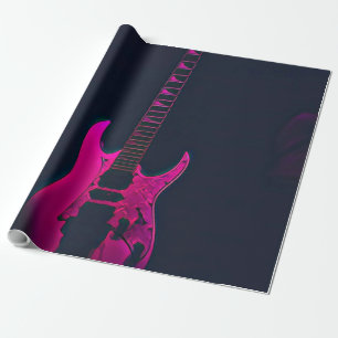 Akustikgitarrist Geschenkpapier