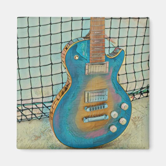 Akustikgitarrist Magnet (Vorne)