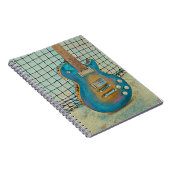 Akustikgitarrist Notizblock (Rechte Seite)