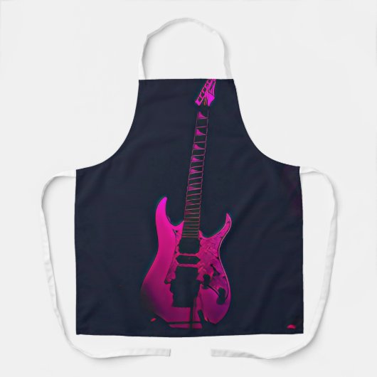 Akustikgitarrist Schürze (Vorderseite)