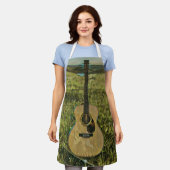 Akustikgitarrist Schürze (Getragen)