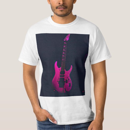 Akustikgitarrist T-Shirt (Vorderseite)