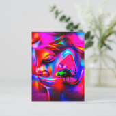 Akustikophobie 2 postkarte (Stehend Vorderseite)