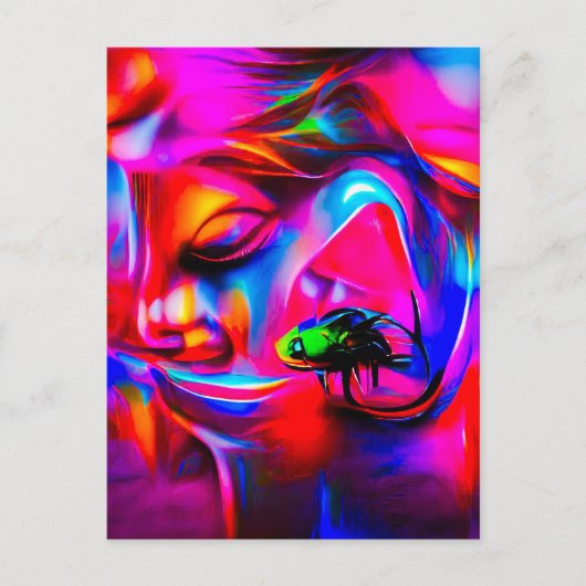 Akustikophobie 2 postkarte (Vorderseite)