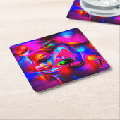 Akustikophobie 2 rechteckiger pappuntersetzer (angewinkelt)