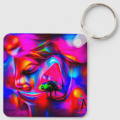 Akustikophobie 2 schlüsselanhänger (Rückseite)