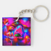 Akustikophobie 2 schlüsselanhänger (Rückseite)