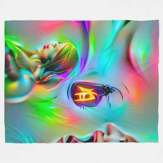 Akustikophobie Fleecedecke (Vorderseite (Horizontal))