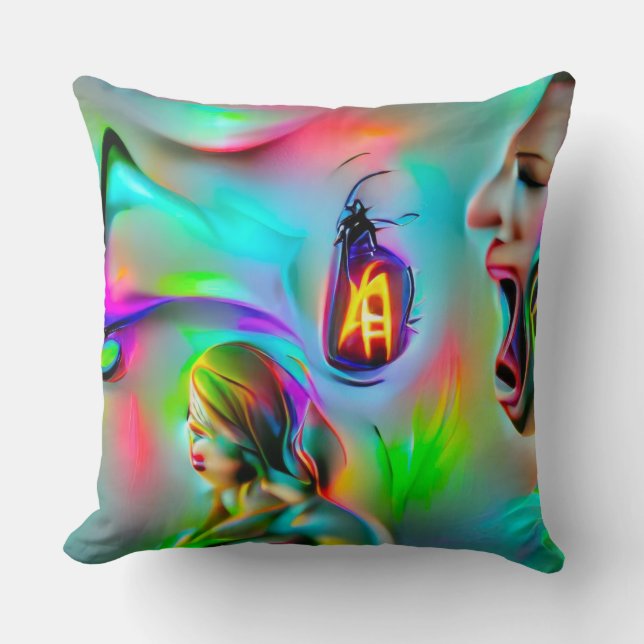 Akustikophobie Kissen (Vorderseite)