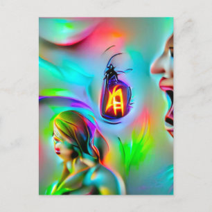 Akustikophobie Postkarte