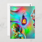 Akustikophobie Postkarte (Vorne/Hinten)