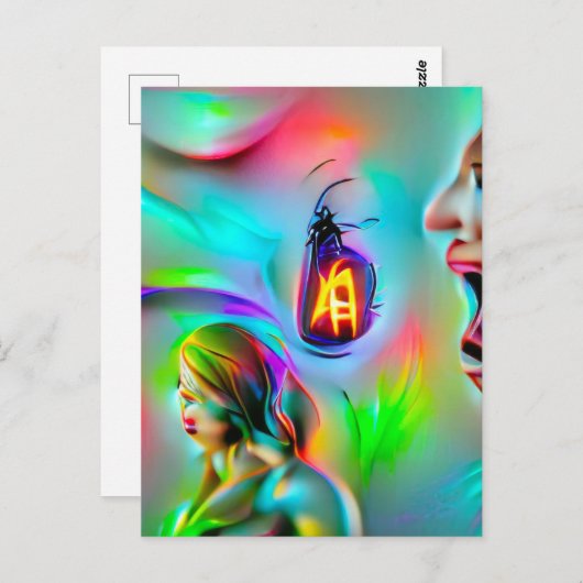 Akustikophobie Postkarte (Vorne/Hinten)