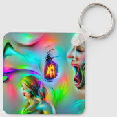 Akustikophobie Schlüsselanhänger (Rückseite)