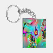 Akustikophobie Schlüsselanhänger (Vorderseite links)