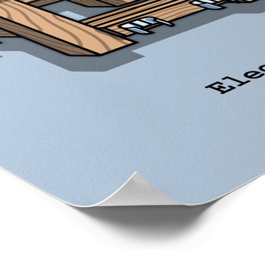 Akustikstuhl Poster (Ecke)