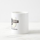 "Akustisch auf den Felsen" Kaffee-Tasse Kaffeetasse (Mittel)