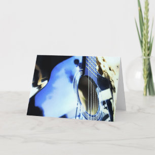 akustische Blues Karte