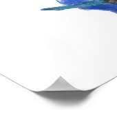 Akustische Doppel-Bass-Kunst für Orchester Poster (Ecke)