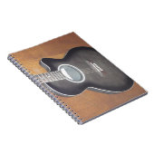 Akustische E-Gitarre Notizblock (Rechte Seite)