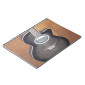 Akustische E-Gitarre Notizblock (Linke Seite)