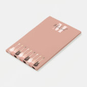 Akustische elektrische Gitarrist Musiker rustikale Post-it Klebezettel (angewinkelt)