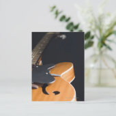 Akustische Gitarre 3 Postkarte (Stehend Vorderseite)