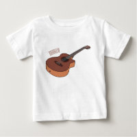 Akustische Gitarre-Cartoon-Abbildung