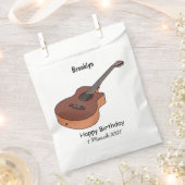 Akustische Gitarre-Cartoon-Abbildung Geschenktütchen (Ausgeschnitten)