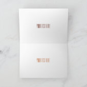 Akustische Gitarre-Cartoon-Abbildung Karte (Innenseite)