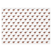 Akustische Gitarre-Cartoon-Abbildung Tischdecke (Vorderseite (Horizontal))