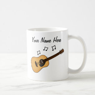 Akustische Gitarre Custom Tasse Gitarrist Musician