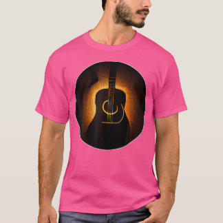 Akustische Gitarre für den akustischen Gitarristen T-Shirt