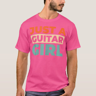 Akustische Gitarre - Gitarrist Instrument einfach T-Shirt