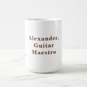 Akustische Gitarre Kaffeetasse (Mittel)
