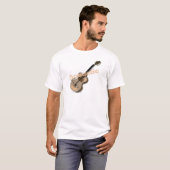 akustische Gitarre mit Text T-Shirt (Vorne ganz)
