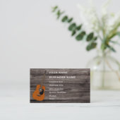 Akustische Gitarre - Music Business Card Visitenkarte (Stehend Vorderseite)