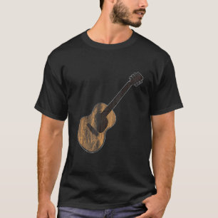 Akustische Gitarre Musikinstrument Gitarre T-Shirt