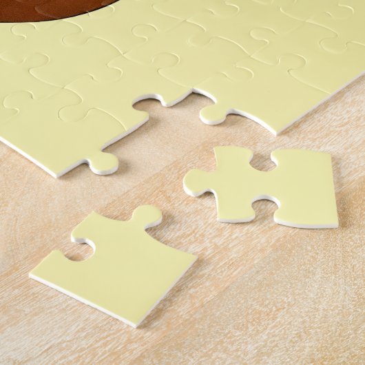 Akustische Gitarre Niedlich gelb Puzzle (Seite)