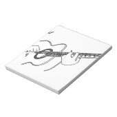 akustische Gitarre Notizblock (Rotiert)