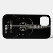 Akustische Gitarre Personalisiert Case-Mate iPhone Hülle (Rückseite (Horizontal))