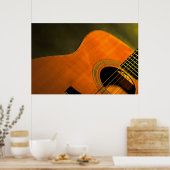 Akustische Gitarre Poster (Küche)
