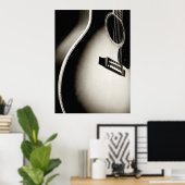 akustische Gitarre Poster (Heimbüro)