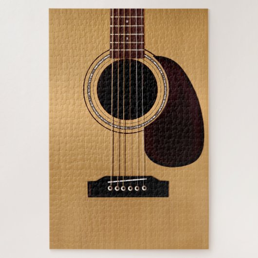 Akustische Gitarre Puzzle (Vertikal)