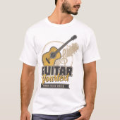 Akustische Gitarre-T - Shirt mit benutzerdefiniert (Vorderseite)