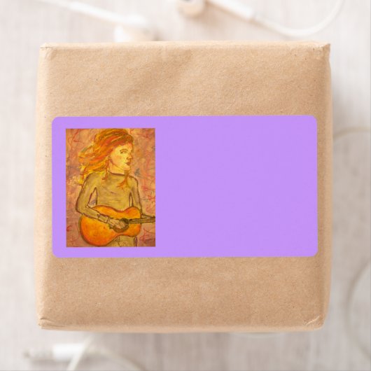 akustische Gitarre zeichnend (Insitu)