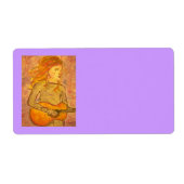 akustische Gitarre zeichnend (Vorne)