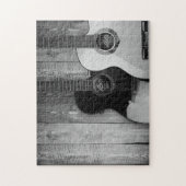Akustische Gitarren Puzzle (Vertikal)