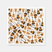 Akustische Gitarren Serviette (Vorderseite)