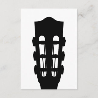 Akustische Gitarrenleiter RSVP-Karte RSVP Karte